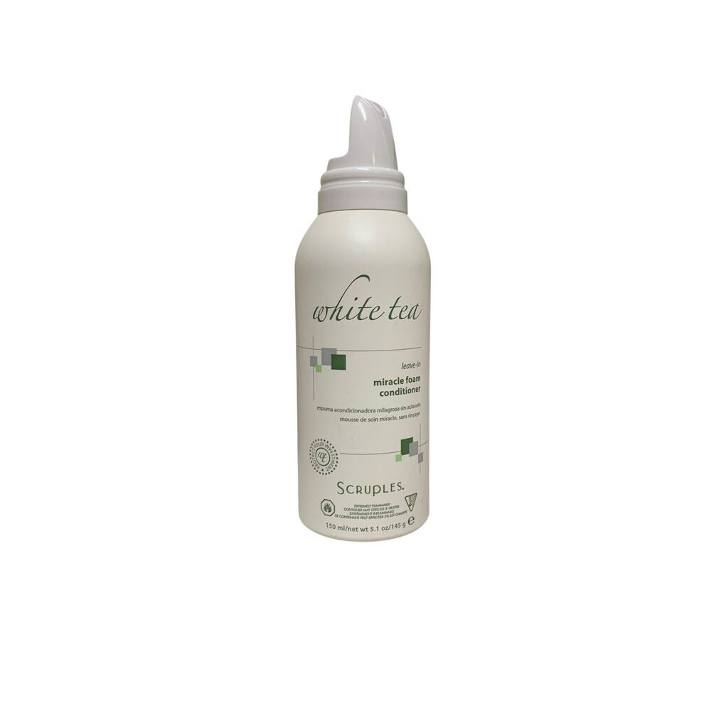 Scruples‎ White Tea Miracle Foam Conditioner 5.1 Oz No Cap New